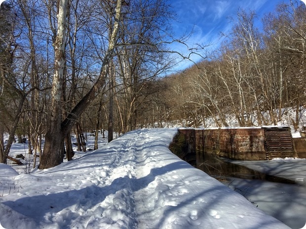 great falls snow hike