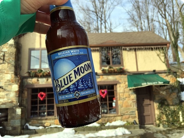 blue moon after a hike