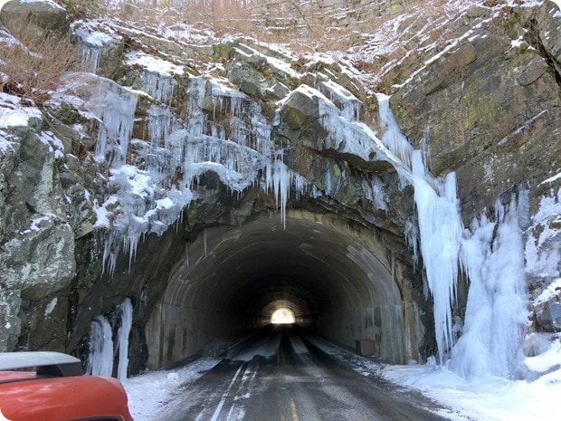 winter shenandoah national park