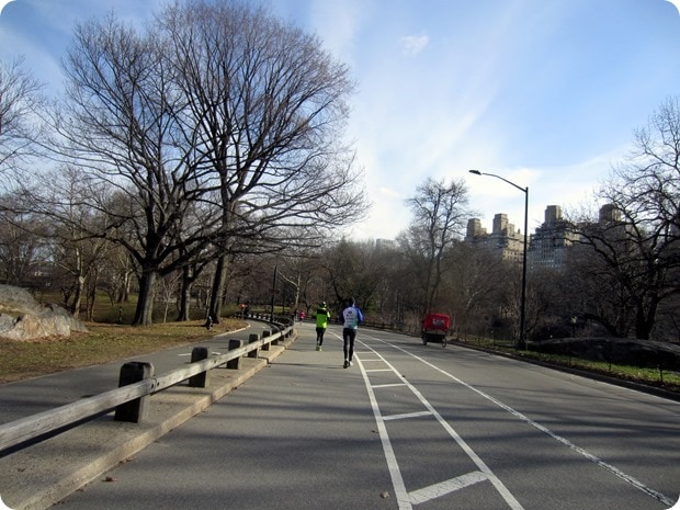 running in central park