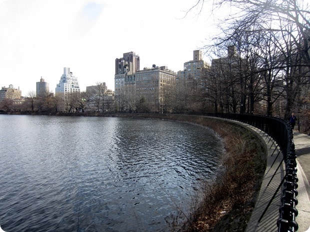 running in central park reservoir