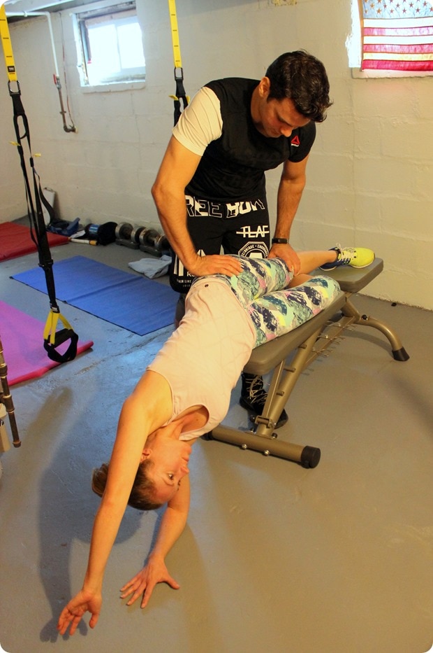 tight hip stretch