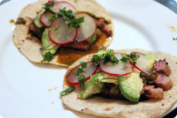 blue apron steak tacos