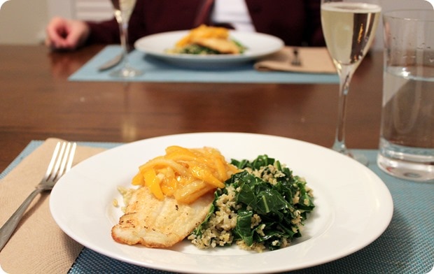 catfish with glazed lemon