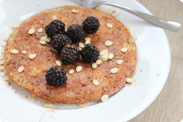 high protein breakfast pancake