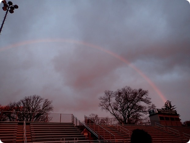 track workout rainbow