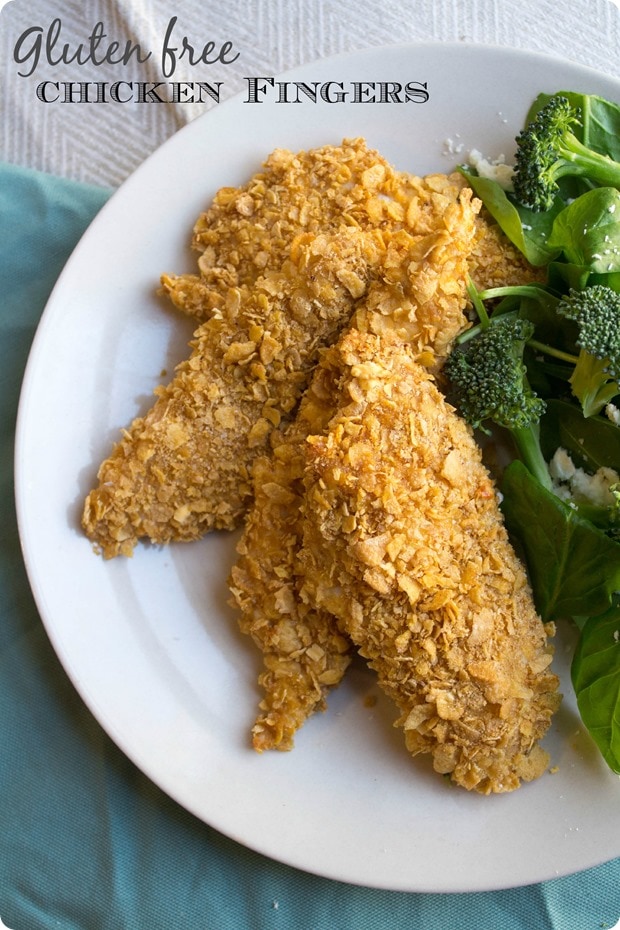 gluten free healthy chicken fingers recipe
