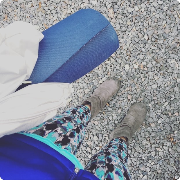 why i show up early for yoga