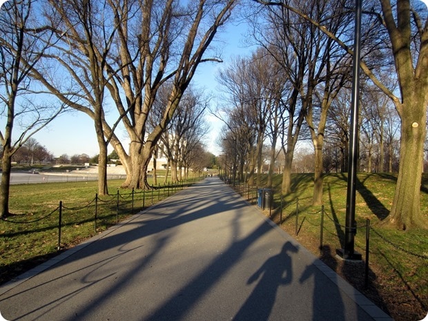 reflecting pool path running dc