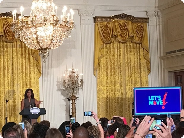 first lady lets move speech 
