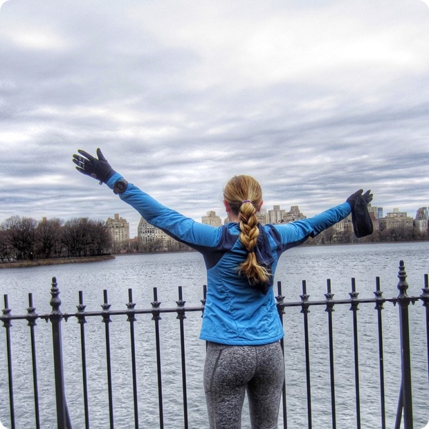 running in central park reservoir
