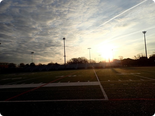 running washington lee track