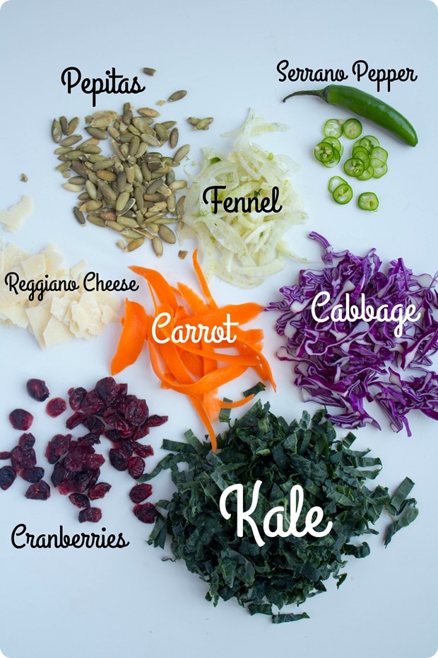 kale salad ingredients
