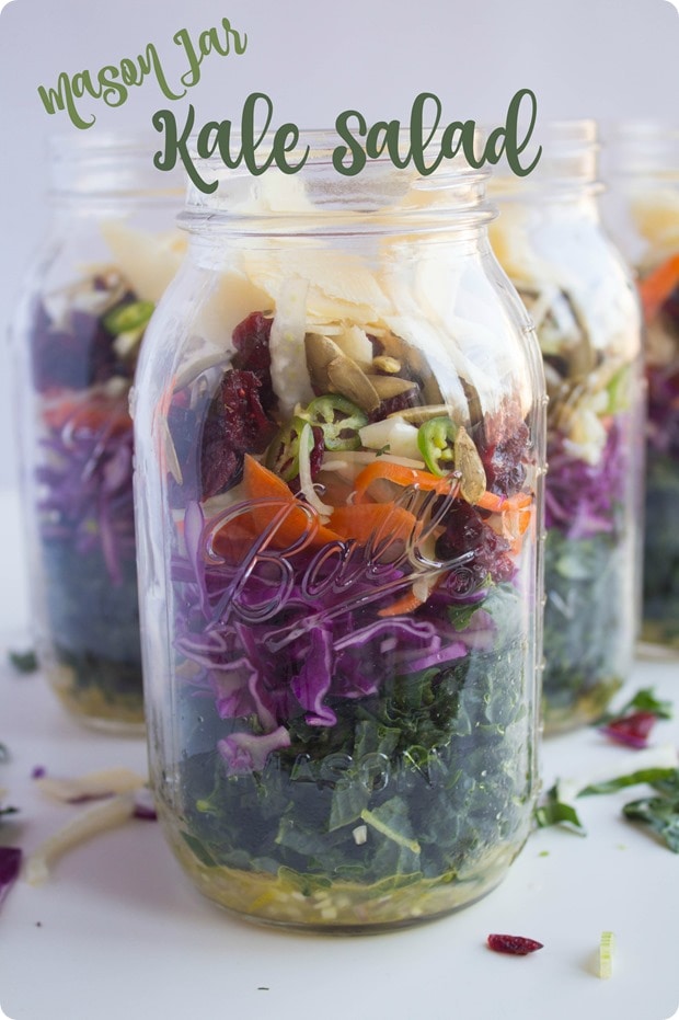 mason jar kale salad recipe
