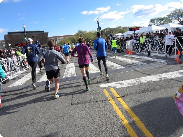 cherry bossom 10 miler finish line
