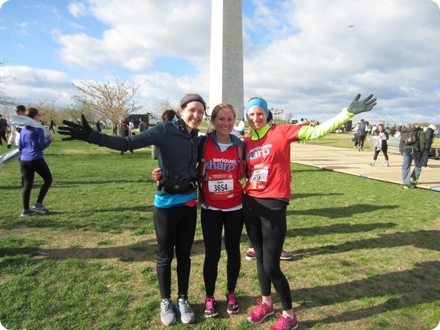 cherry blossom 10 miler race finish