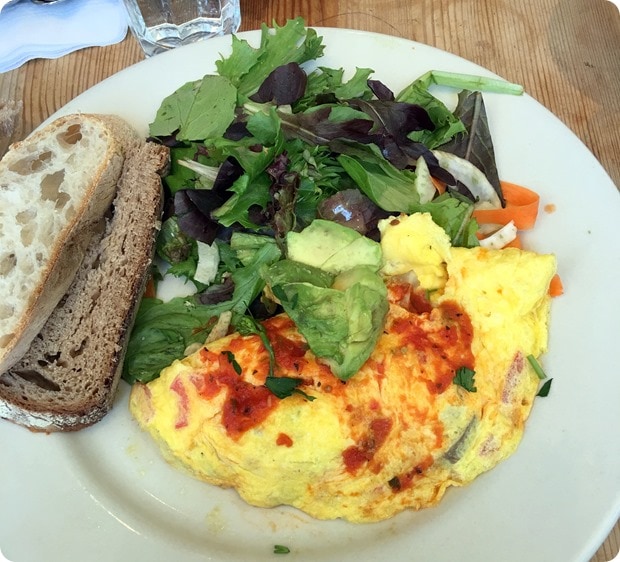 le pain quotidien omelette