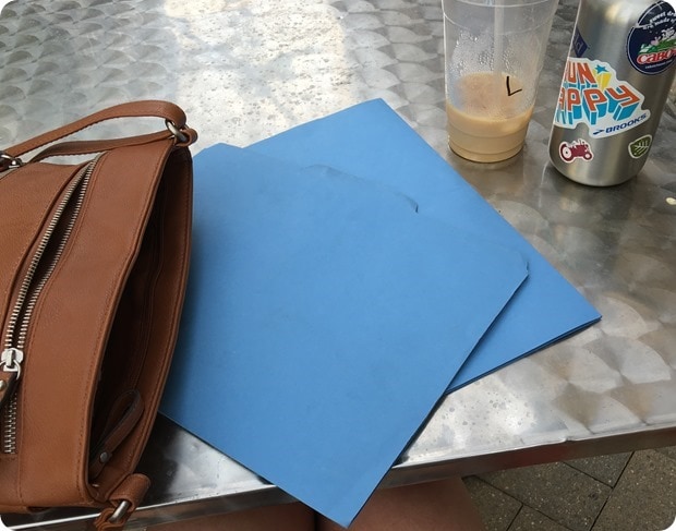 meeting nutrition clients at a coffee shop