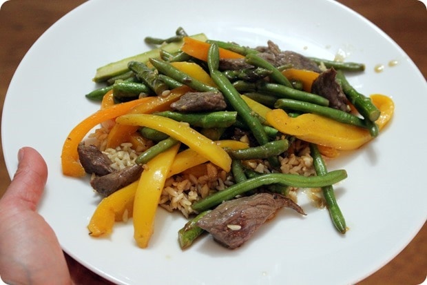 easy soy ginger stir fry