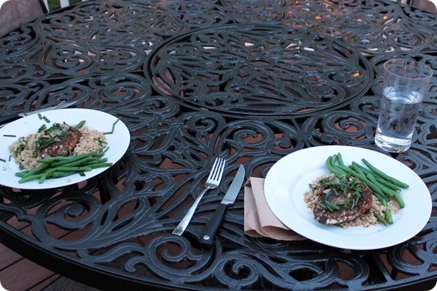blue apron al fresco