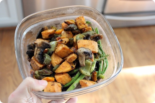 leftovers for lunch