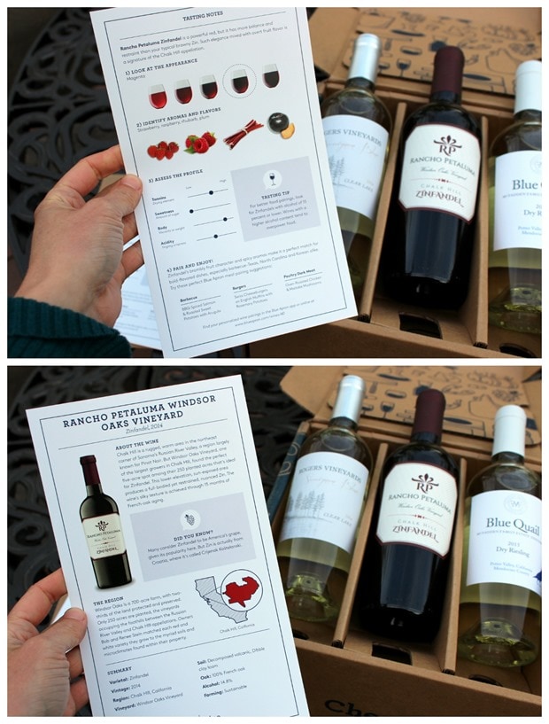 blue apron wine