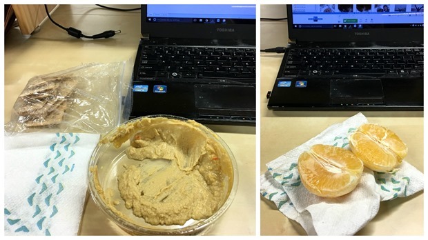 easy portable office snacks
