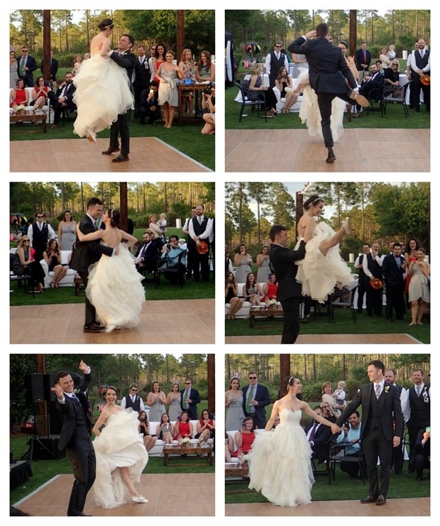 wedding first dance choreographed