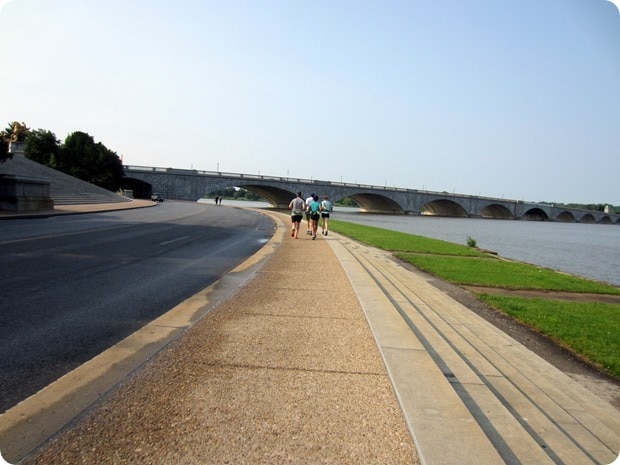 running washington dc waterfront