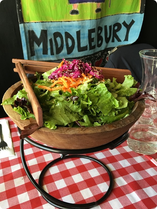 evolution salad american flatbread