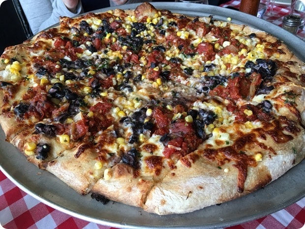 mexican salsa pizza