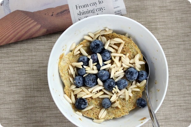 blueberry almond breakfast