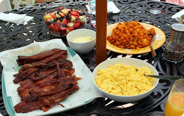 mothers day brunch at home