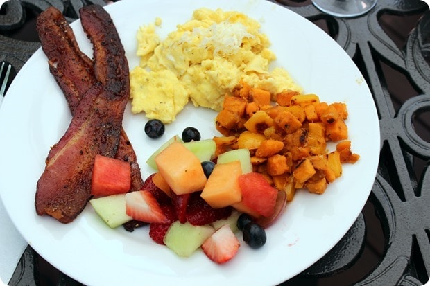 brunch at home