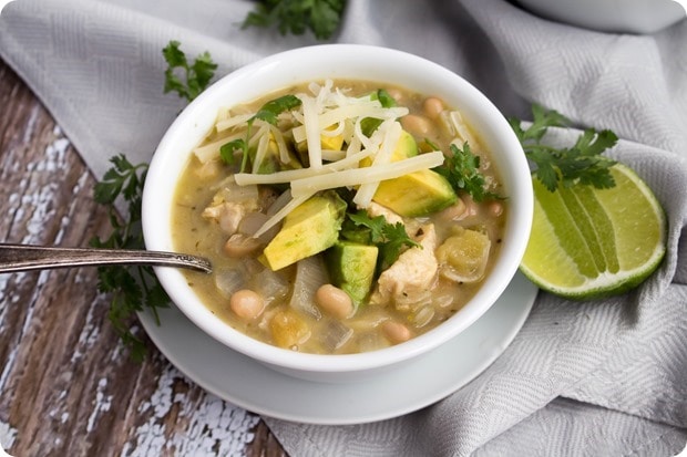 creamy mexican chicken chili 5