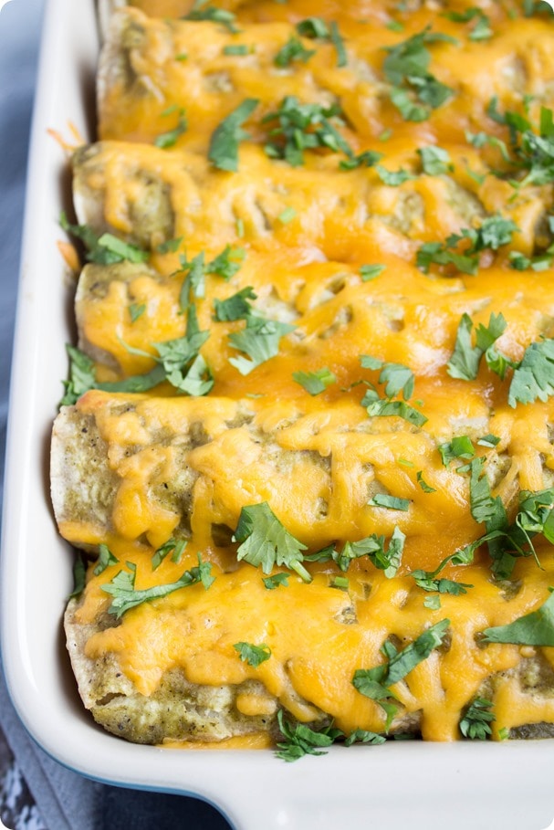 sweet potato black bean enchiladas