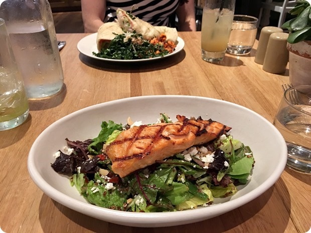 true food kitchen salmon salad