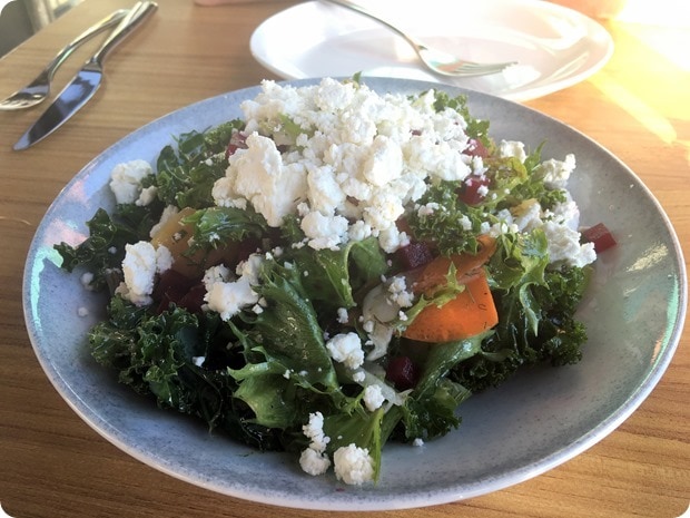 beach bay cafe vancouver salad