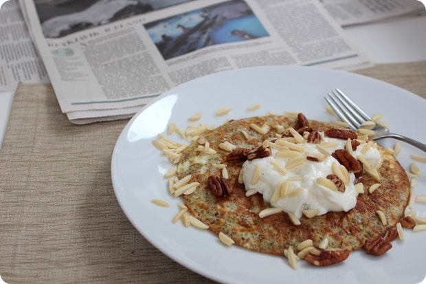 flour free breakfast pancake recipe