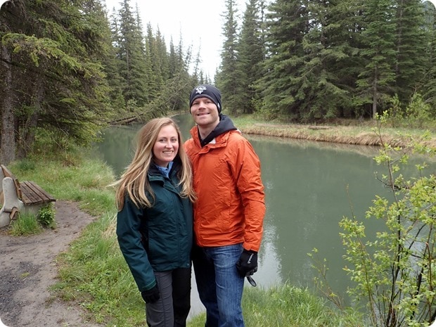 hiking in banff