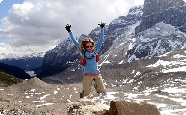 plain of six glaciers summit
