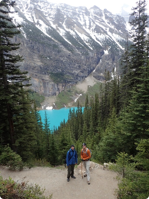 lake louise hiking views