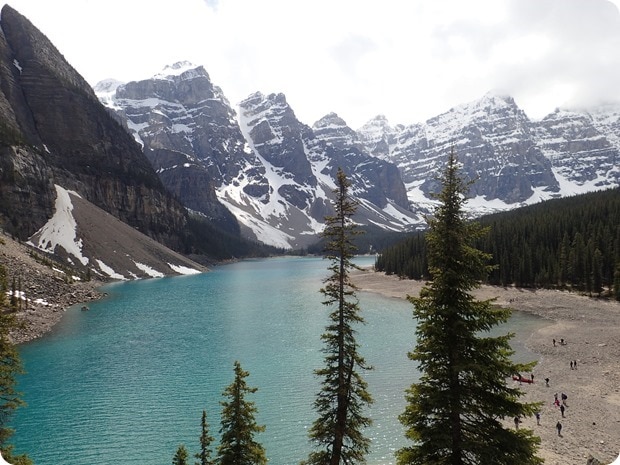 moraine lake rock scramble