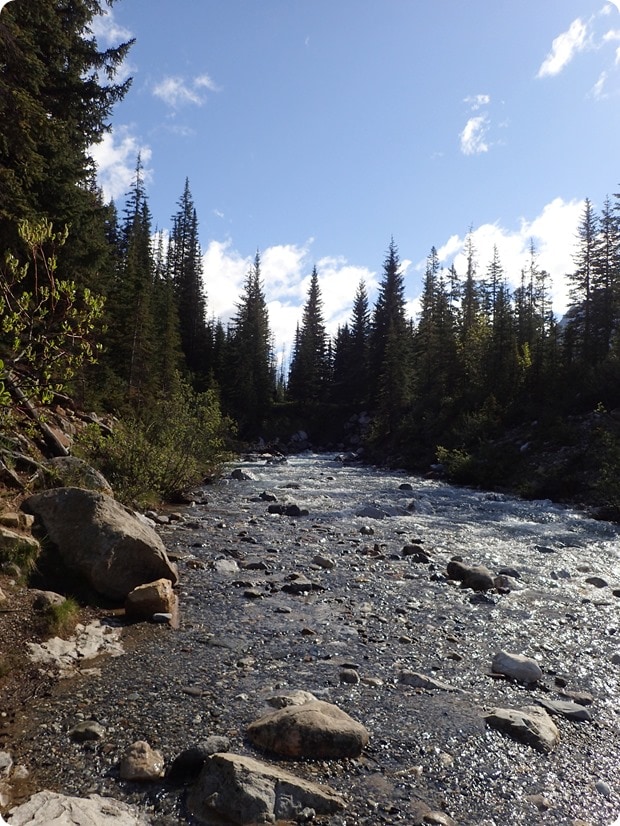 marble canyon hike kootenay