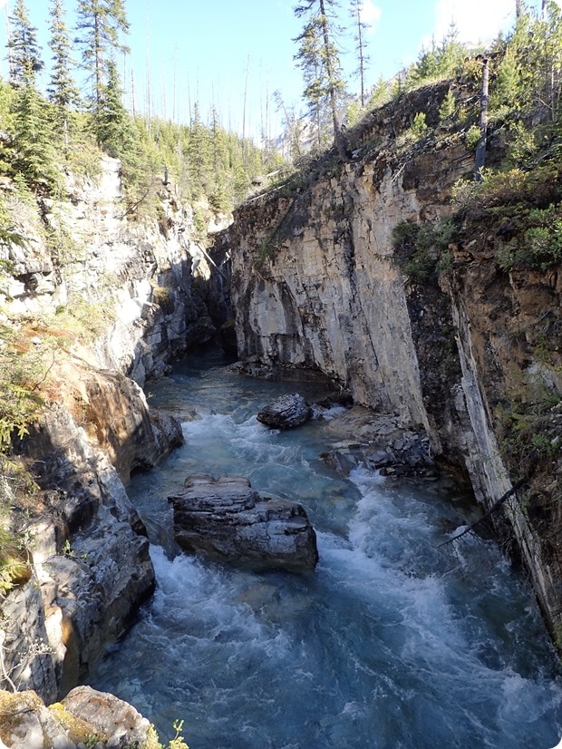 marble canyon hike kootenay