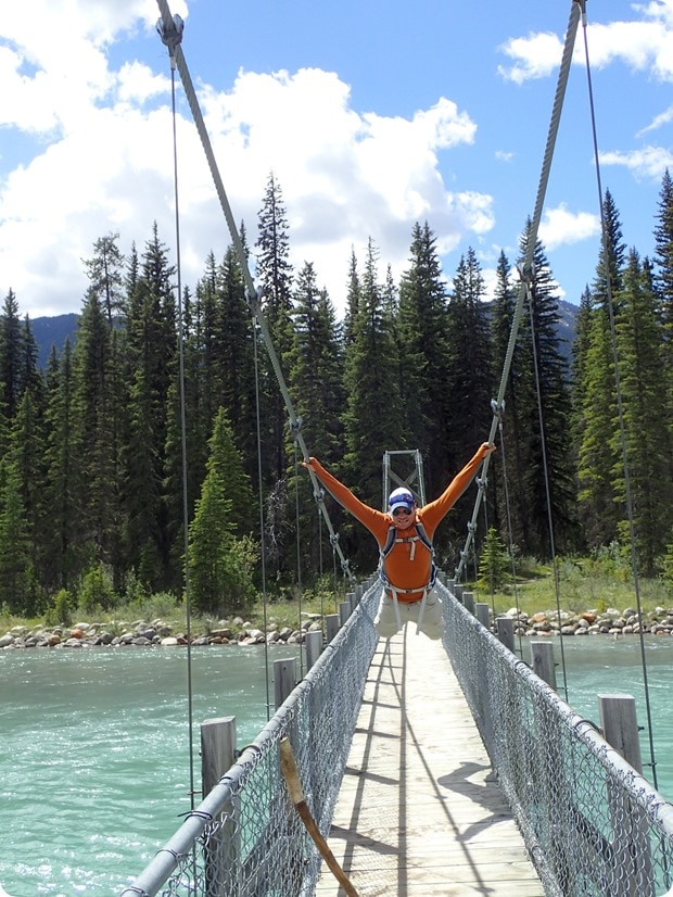 dog lake suspension bridge