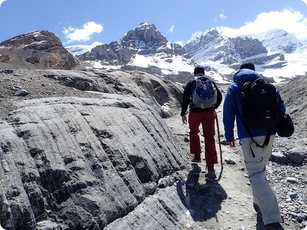 hike athabasca glacier