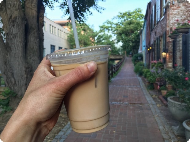 baked and wired georgetown latte