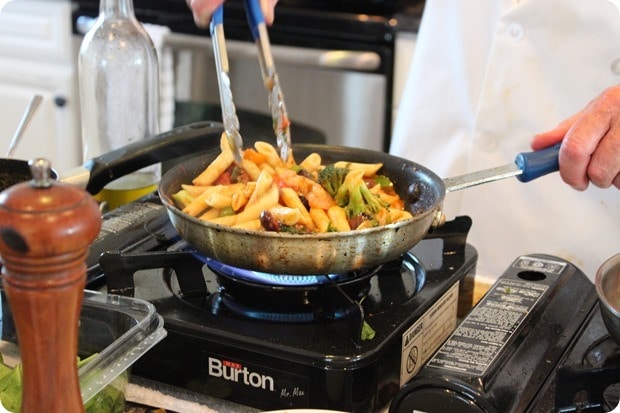 made to order pasta bar