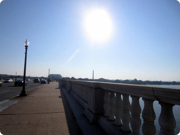 running memorial bridge
